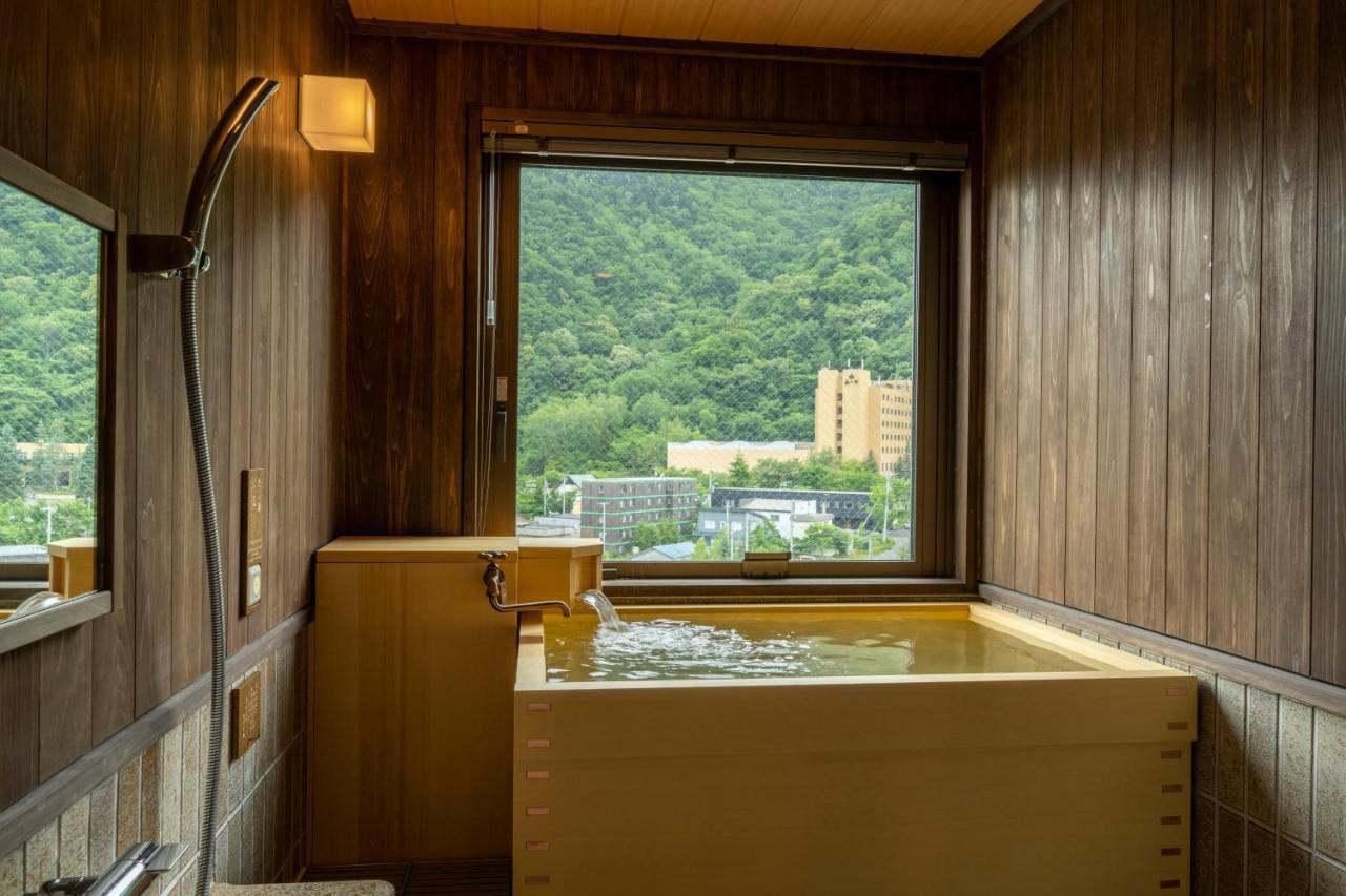Jozankei Onsen Yurakusoan Hotell Sapporo Exteriör bild