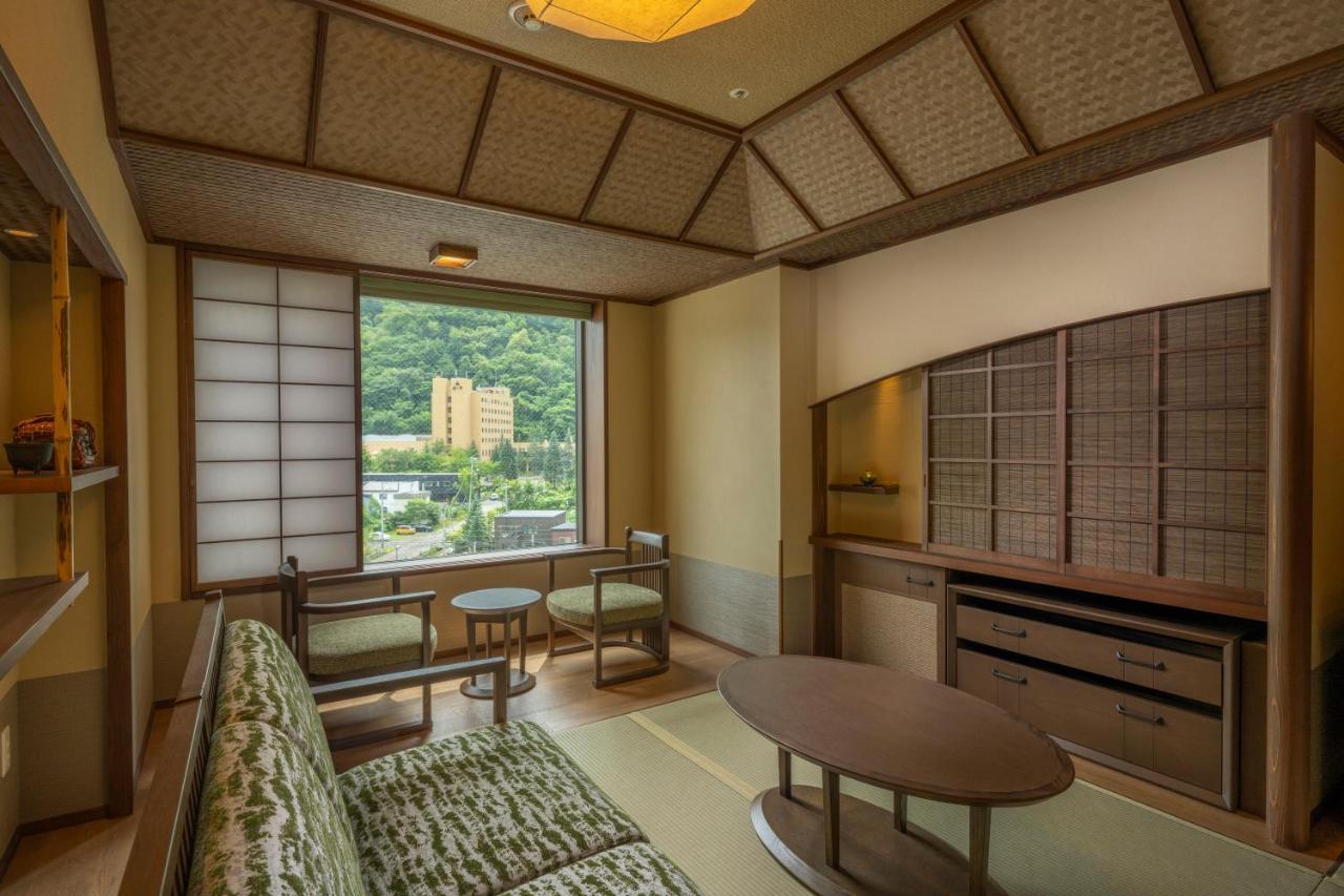 Jozankei Onsen Yurakusoan Hotell Sapporo Exteriör bild