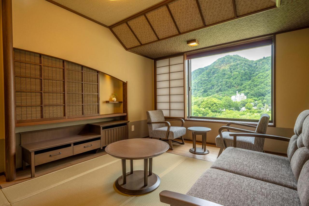 Jozankei Onsen Yurakusoan Hotell Sapporo Exteriör bild