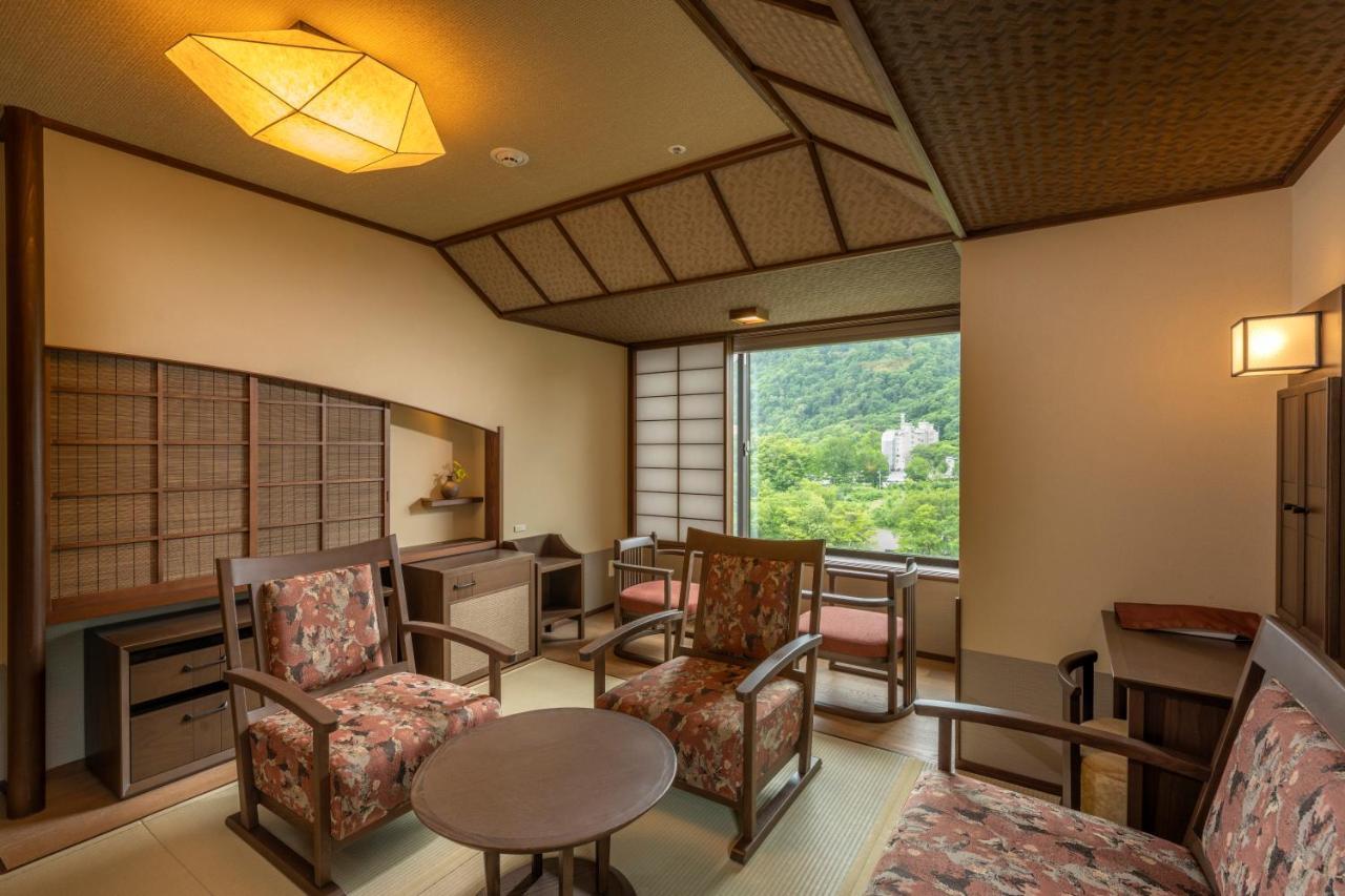 Jozankei Onsen Yurakusoan Hotell Sapporo Exteriör bild