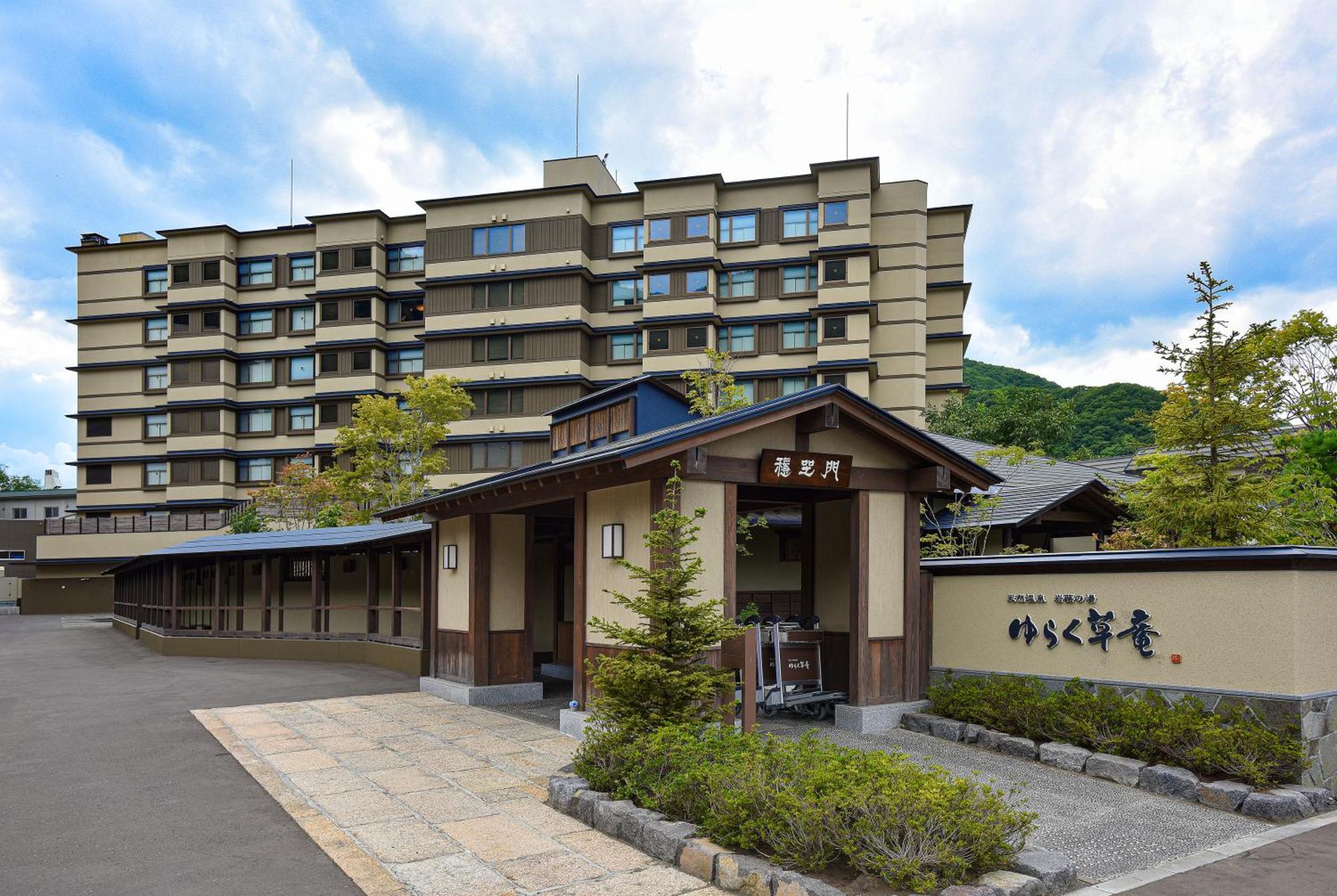 Jozankei Onsen Yurakusoan Hotell Sapporo Exteriör bild