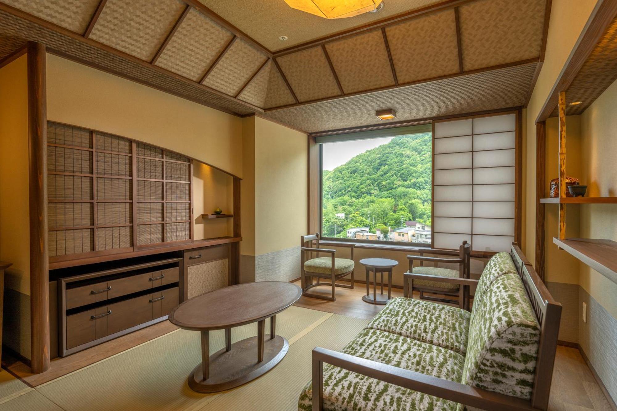 Jozankei Onsen Yurakusoan Hotell Sapporo Exteriör bild