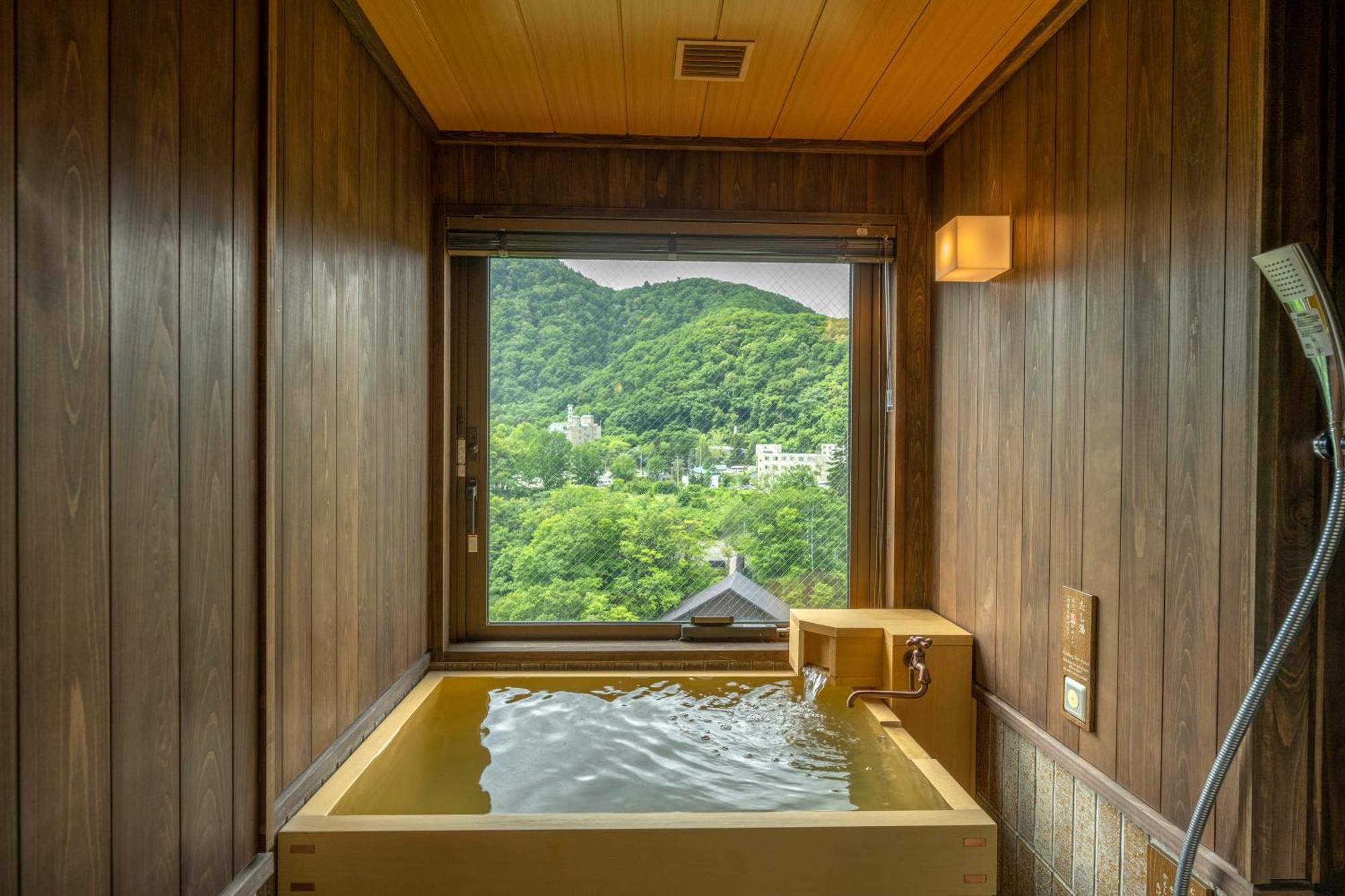 Jozankei Onsen Yurakusoan Hotell Sapporo Exteriör bild