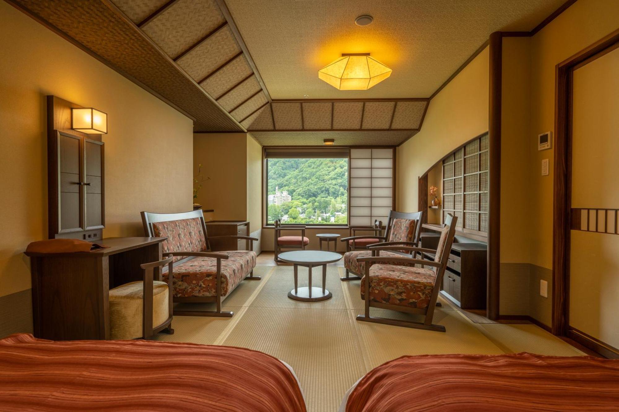 Jozankei Onsen Yurakusoan Hotell Sapporo Exteriör bild